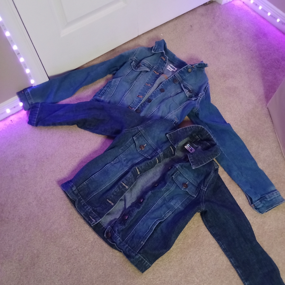 Girls/Boys Old Navy & Sophie Denim jacket set